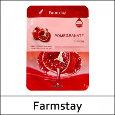 [Farmstay] Farm Stay ⓐ Visible Difference Mask Sheet Pomegranate (23ml*10ea) 1 Pack / 7103(5) / 2,200 won(R)