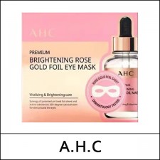 [A.H.C] AHC (bo) Premium Brightening Rose Gold Foil Eye Mask (7ml*5ea) 1 Pack / 8650(15) / 6,900 won(R)