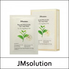 [JMsolution] JM solution ★ Sale 62% ★ ⓙ ReLeaf Mild Acidic Tea Tree Mask (30ml*10ea) 1 Pack / (bo) / 20115(3) / 30,000 won(3)