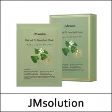 [JMsolution] JM solution ⓙ ReLeaf Fit Heartleaf Mask (30ml * 10ea) 1 Pack / Exp 2024.01 / 311(201)99(3) / 4,500 won(R)