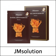 [JMsolution] JM solution ★ Sale 75% ★ ⓙ The Natural Cordyceps Militaris Mask [Moisture] (30ml*10ea) 1 Pack / 동충하초 / Box 40 / (bo) 24(83)(3R)245 / 20,000 won(3)