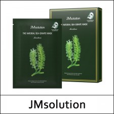 [JMsolution] JM solution ★ Sale 75% ★ ⓙ The Natural Sea Grape Mask [Moisture] (30ml*10ea) 1 Pack / 바다포도 / Box 40 / 44(04/73)15(3) / 20,000 won(3)