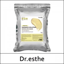 [Dr.esthe] ★ Big Sale 80% ★ (jh) Radiance Solution Modeling Mask 1kg / Brightening / EXP 2024.08 / Box 20 / 94199(1.5) / 45,000 won(1.5) / 재고만