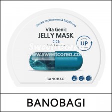 [BANOBAGI] ★ Sale 66% ★ (bo) Vita Genic Jelly Mask Cica (30g*10ea) 1 Pack / Box 30 / (j) 26(65) / 06(4R)34 / 20,000 won(4)