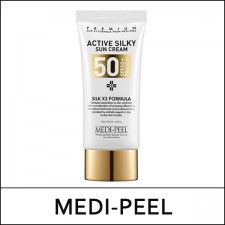 [MEDI-PEEL] ★ Sale 83% ★ (jh) Active Silky Sun Cream 50ml / Box 96 / (bo) / (sg) 35(84) / 55(18R)165 / 42,000 won(18)
