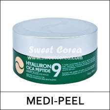 [MEDI-PEEL] Medipeel ★ Sale 74% ★ (bo) Hyaluron Cica Peptide 9 Ampoule Eye Patch (1.6g*60ea) 1 Pack / Box 72 / (ho)+100 / 48/28(8R)255 / 35,000 won(8)