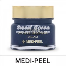 [MEDI-PEEL] Medipeel ★ Sale 76% ★ (ho) 24K Gold Snail Repair Cream 50g / Box 24 / ⓑ 41 / (si) 121 / 21(7R)235 / 58,000 won(7)