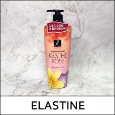 [ELASTINE] ⓑ Shampoo de Perfume Kiss The Rose 600ml / EXP 2023.06 / 9399(0.8) / 1,500 won(R)