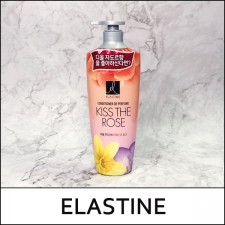 [ELASTINE] ⓑ Conditioner de Perfume Kiss The Rose 600ml / EXP 2023.09 / 9399(0.8) / 1,500 won(R)