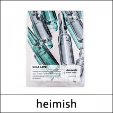 [heimish] ★ Big Sale 70% ★ (sc) Cica Live Ampoule Mask (30ml * 5ea) 1 Pack / Exp 2024.04 / (js) X / 86(7R)46 35 / 15,000 won() / Sold Out