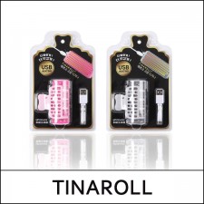 [TINAROLL] ★ Big Sale 60% ★ TINAROLL+ 1ea / Hair roll / Hair Curler / USB heating / 13,900 won(16) / Grey sold out 
