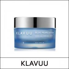[KLAVUU] ★ Sale 60% ★ (gd) Blue Pearlsation Marine Aqua Enriched Cream 50ml / EXP 2024.09 / (sc) 861 / 73101(8) / 35,000 won(8)