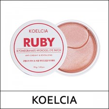 [KOELCIA] ★ Sale 79% ★ (sg) Ruby & Pomegranate Hydrogel Eye Patch (60ea) 90g / 0550(9) / 25,000 won(9)