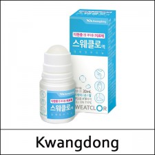 [Kwangdong] (jj) Sweatclor 30ml / roll-on type / 스웨클로액 / 55(05)15(20) / 6,200 won(R)