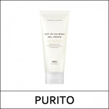 [Purito] ★ Sale 40% ★ (ho) Oat-in Calming Gel Cream 100ml / Oat in / Box 25/100 / (bo) / 88(11R)60 / 16,000 won() / S