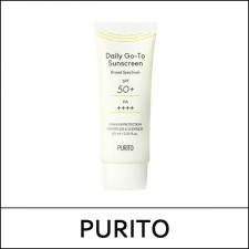 [Purito] ★ Sale 26% ★ (gd) Daily Go-To Sunscreen 60ml / Go To Sun Screen / Box 24/192 / (js) 621 / 341(16R)74 / 19,500 won(16) / Sold Out