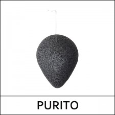 [PURITO] ★ Sale 40% ★ (gd) Bamboo Charcoal Konjac Sponge 1ea / 3450(50) / 8,000 won(50) / 부피무게 / 재고