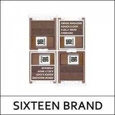 [SIXTEEN BRAND] 16BRAND ★ Big Sale 85% ★ (bo) Brow Magazine 3.6g / #Red Brown / EXP 2024.04 / 16,900 won()