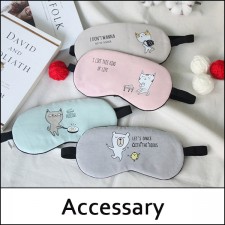 [Accesory] ★ Big Sale ★ ⓘ Character Eye Mask [Dotty] / Sleep Shade 1ea / #3 Lulu dance / 3401(17) / 재고만