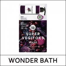 [WONDER BATH] ★ Sale 71% ★ Super Vegitoks Mask PURPLE (28ml*6ea) 1 Pack / 7450(6) / 18,000 won(6) / Sold Out