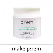 [make p:rem] make prem ★ Sale 43% ★ (bo) Safe Me Relief Moisture Cream 12 80ml / Box 60 / ⓘ 61/661 / 831(7R)57 / 28,000 won(7)