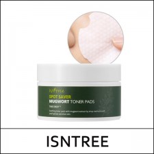 [ISNTREE] ★ Sale 15% ★ (gd) Spot Saver Mugwort Toner Pads 100ml (60pads) / 1225(R) / 711(8R)49 / 25,000 won(R)