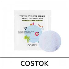 [COSTOK] ★ Sale 35% ★ ⓘ Tok Tok One Step Bubble Deep Cleansing Pad (8g*6ea) 1 pack / 9550(16) / 10,000 won(16)