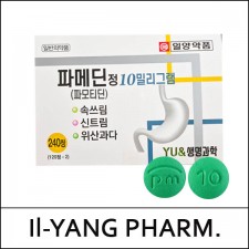 [Il-YANG PHARM.] (jj) Yu & Life Science Famotidine 10mg (120 tablets * 2ea) 1 Pack / 파메딘정 / 352(32)01(10) / 부피무게