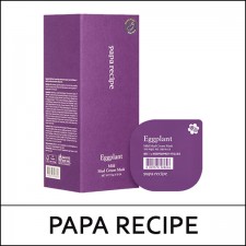 [PAPA RECIPE] ★ Sale 56% ★ (bo) Eggplant Mild Mud Cream Mask (7.5g*10ea) 1 Pack / 09(10R)44 / 22,000 won(10)