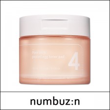 [numbuz:n] numbuzin ★ Big Sale 60% ★ (bL) No.4 Pore Zero Peeled Egg Toner Pad (70pads)180ml / 모공제로 깐달걀 / EXP 2026.01 / (b) 331/82199(5) / 26,000 won(5) / 소비자가 인상