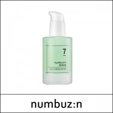 [numbuz:n] numbuzin ★ Sale 47% ★ (b) No.7 Mild Green Relief Serum 50ml / 쑥보습 그린 진정 / (js) / 341(10R)53 / 28,000 won()