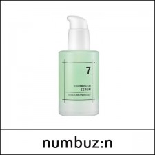 [numbuz:n] numbuzin ★ Sale 47% ★ (b) No.7 Mild Green Relief Serum 50ml / 쑥보습 그린 진정 / (js) / 341(10R)53 / 28,000 won()