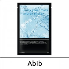 [Abib] ★ Sale 65% ★ ⓐ Gummy Sheet Mask Hyaluron Sticker (27ml*10ea) 1 Pack / 62101(4) / 40,000 won(4)