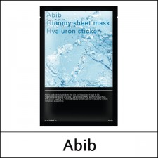 [Abib] ★ Sale 68% ★ (bo) Gummy Sheet Mask Hyaluron Sticker (27ml*10ea) 1 Pack / Box 24 / (jh) 511(401) / (j) 21(4R)305 / 40,000 won(4)