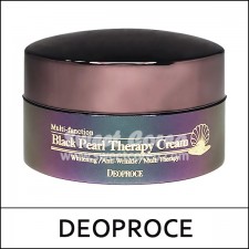 [DEOPROCE] (ov) Black Pearl Therapy Cream 100g / 9601(7) / 7,600 won(R)