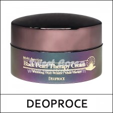 [DEOPROCE] (ov) Black Pearl Therapy Cream 100g / 6750(7) / 8,050 won(R) / Restock : 2024.05