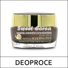 [DEOPROCE] (ov) Snail Galac Revital Sleeping Pack 50g / 4750(8) / 8,000 won(R) / 단종