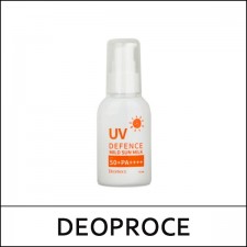 [DEOPROCE] ★ Sale 74% ★ (ov) UV Defence Mild Sun Milk 55ml / SPF50+ PA++++ / 0302(18) / 14,000 won(18) / Sold Out