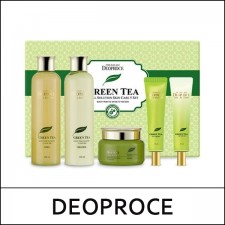 [DEOPROCE] ★ Bih Sale 90% ★ (ov) Green Tea Total Solution Skin Care 5 Set / EXP 2023.01 / FLEA / 91,600 won(1.6) / 판매저조