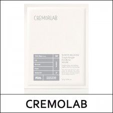[CREMORLAB] ★ Sale 10% ★ ⓘ White Bloom Triple Bright Floral Mask (25g*10ea) 1Pack / 30,000 won() / sold out