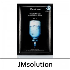 [JMsolution] JM solution ★ Sale 68% ★ ⓙ Water Luminous S.O.S Ringer Mask Black (35ml*10ea) 1 Pack / SOS / (bo) 65 / 85(25)15(3) / 20,000 won(3)