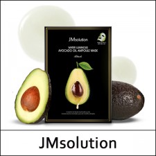 [JMsolution] JM solution ★ Sale 67% ★ ⓙ Water Luminous Avocado Oil Ampoule Mask Black (35ml*10ea) 1 Pack / Box 40 / 85(25/94)(3) / 20,000 won(3)