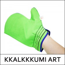 [KKALKKUMI ART] Mitten Scrub Towel 1ea / 벙어리 장갑 때밀이 / 0104(50) / 1,400 won(R)