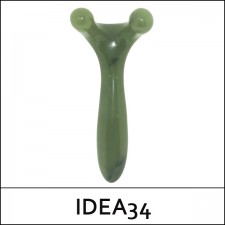 [IDEA34] (tt) Jade-Green Meridian Scraping Y-shape Massager 1ea / 옥빛 괄사 Y지압봉 / 5165(15)