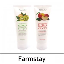 [Farmstay] Farm Stay ★ Big Sale 50% ★ ⓑ All-in-One Refresh Peeling Gel 180ml / # Kiwi / Exp 2024.06 / All in One / ⓢ / 7202(6)50 / 3,200 won(R)