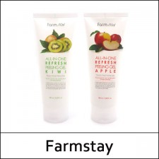 [Farmstay] Farm Stay ⓑ All-in-One Refresh Peeling Gel 180ml / All in One / Kiwi / Apple / ⓢ / 7202(6) / 3,200 won(R)