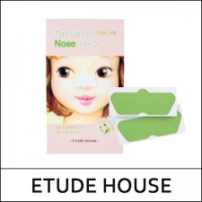 [ETUDE HOUSE] ★ Sale 40% ★ Green Tea Nose Pack 1 sheet * 5ea / 500 won(20)