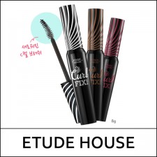 [ETUDE HOUSE] ★ Big Sale 75% ★ (gd) Lash Perm Curl Fix Mascara 8g / # Black / EXP 2024.12 / 12,000 won(50) / 구형