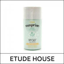[Etude House] ★ Sale 49% ★ (ho) Sunprise Mild Airy Finish 55ml / Sunscreen / New 2022 / Box 72 / 15,000 won(18)