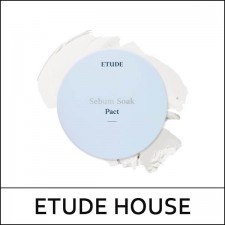 [ETUDE HOUSE] ★ Sale 22% ★ ⓘ Sebum Soak Pact 9.5g / 피지쏙 / 65/4999(90) / 12,000 won()